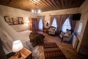 Posezení v ubytování Duven Hotel Cappadocia
