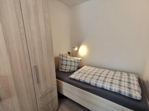Postel nebo postele na pokoji v ubytování Sandbank