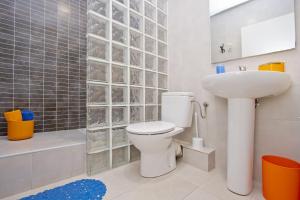 Kúpeľňa v ubytovaní Barcelona City Hotel