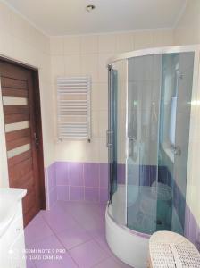Ein Badezimmer in der Unterkunft Apartament Bieszczady