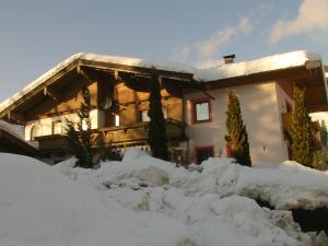 キルヒベルク・イン・チロルにあるAppartements Renateの雪の家