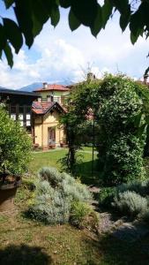 Zahrada ubytování Ca Balossa, Tremezzina lago di Como davanti a Bellagio e villa Balbianello