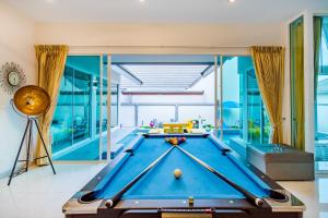 Bàn bi-da tại M4 Billion Pool Villa Cha-am