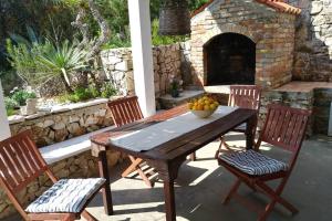 Патио или другая зона на открытом воздухе в Getaway house Gundula