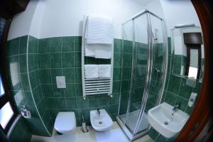 Koupelna v ubytování B&B Europa