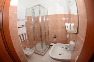 Koupelna v ubytování B&B Europa