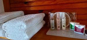 Cama ou camas em um quarto em Swiss Eviniz Hotel