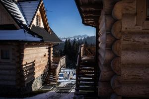 Γενική θέα στο βουνό ή θέα στο βουνό από  αυτό το σαλέ