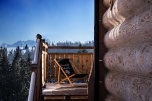 Γενική θέα στο βουνό ή θέα στο βουνό από  αυτό το σαλέ