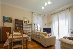 Area soggiorno di Charming apartment in the centre of Amalfi
