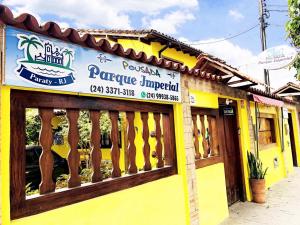 Certifikát, hodnocení, plakát nebo jiný dokument vystavený v ubytování Pousada Parque Imperial no centro de Paraty