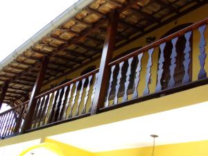 Balkón nebo terasa v ubytování Pousada Parque Imperial no centro de Paraty