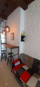 Posezení v ubytování Kraków Chilli Hostel