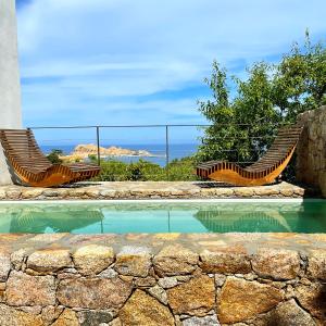 Naturlandskabet i nærheden af lejlighedshotellet