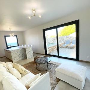 Et opholdsområde på Casaceccu : suite Casa Vespa