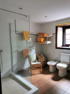 Koupelna v ubytování Casa Naranjo