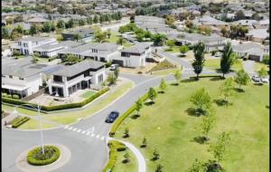 an aerial view of a suburb with houses at Not entire house!! Cozy two bedrooms with private bathroom and parking in Point Cook