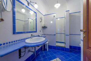 Koupelna v ubytování Maresca Hotel Praiano
