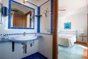 Kúpeľňa v ubytovaní Maresca Hotel Praiano