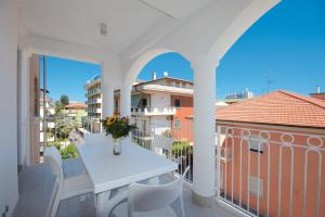Balkón nebo terasa v ubytování Residence Hotel Alba Palace