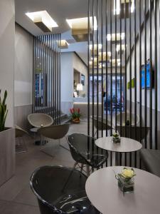 Posezení v ubytování Hotel Gamma