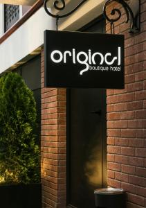 Certifikát, hodnocení, plakát nebo jiný dokument vystavený v ubytování Original Boutique Hotel