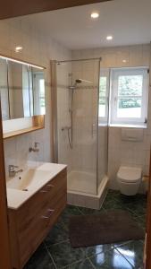 A bathroom at Hintererhof