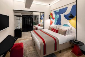 Cama ou camas em um quarto em Sura Hagia Sophia Hotel