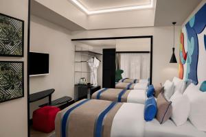Cama ou camas em um quarto em Sura Hagia Sophia Hotel
