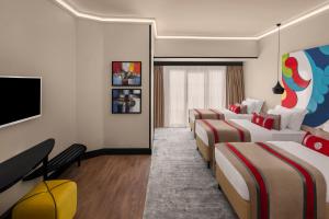 Cama ou camas em um quarto em Sura Hagia Sophia Hotel
