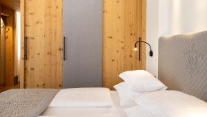 Katil atau katil-katil dalam bilik di Hotel Grünauerhof