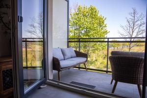 Balkón nebo terasa v ubytování Apart Harmony - Apartamenty Nexo