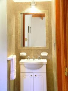 Koupelna v ubytování Cabañas Landhaus