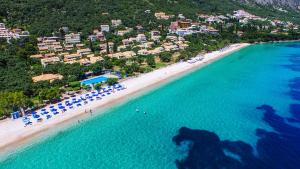 Vista aèria de Barbati Bay Elegant Beach Apartments by Hotelius