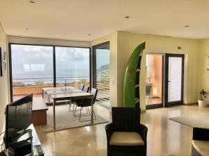 Posezení v ubytování Luxus Ferienhaus Casa Paraiso