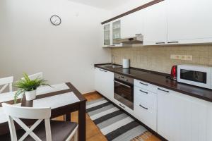 A kitchen or kitchenette at Vila Olívia - Apartmán Olívia 1