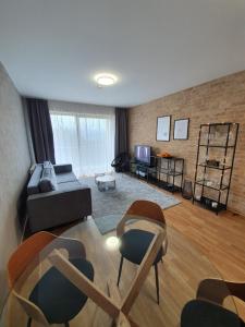 Гостиная зона в Apartman Moderna Donovaly