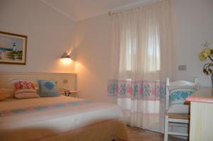 Кровать или кровати в номере Hotel La Palma