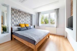 Posteľ alebo postele v izbe v ubytovaní Comfort 66 - Real-Life 3-Room Family Stay with 4 Beds