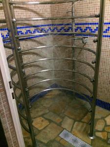 Kúpeľňa v ubytovaní Balneario Caldas de Luna