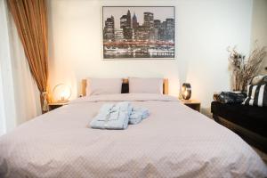 Posteľ alebo postele v izbe v ubytovaní Comfort Studio