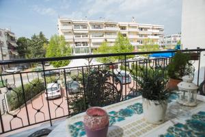 Balkón alebo terasa v ubytovaní Comfort Studio