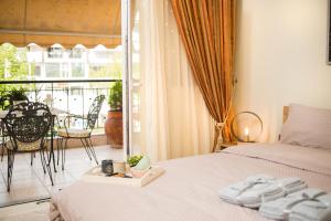 Posteľ alebo postele v izbe v ubytovaní Comfort Studio