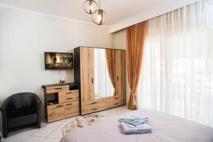 Posteľ alebo postele v izbe v ubytovaní Comfort Studio