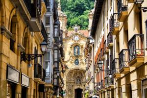 Widok na miasto San Sebastian z tego hotelu