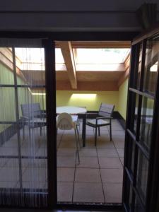 Balkón nebo terasa v ubytování Haus Wutzl