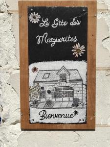 Certifikát, hodnocení, plakát nebo jiný dokument vystavený v ubytování Le Gîte des Marguerites