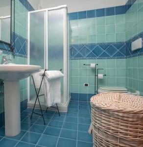 Phòng tắm tại Residence Nausicaa pool view