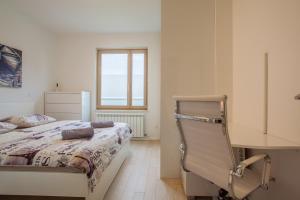 Posteľ alebo postele v izbe v ubytovaní Apartman LAURA