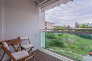 Balkón alebo terasa v ubytovaní Apartman LAURA